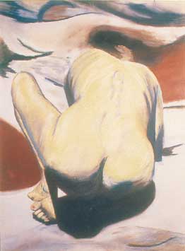 Desolation chalk pastel original